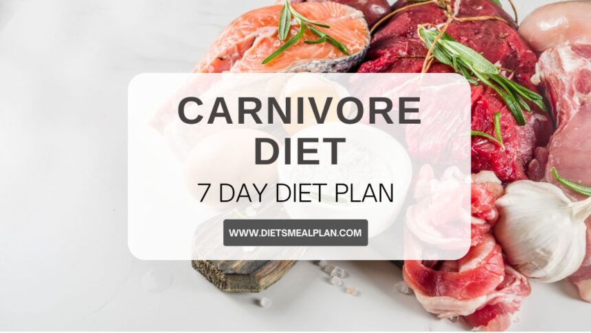 7 Day Carnivore Diet Plan