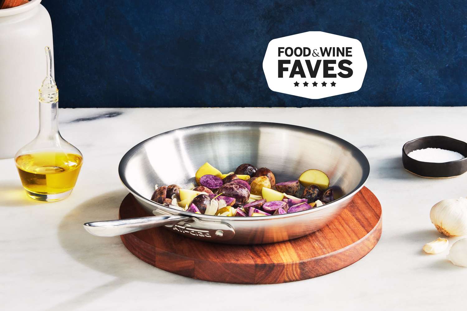 essential kitchen tools with all clad d5 stainless brushed 5 ply 10 inch fry pan