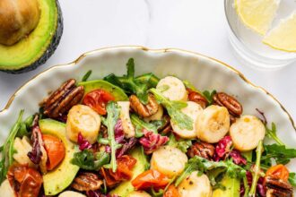 Hearts of Palm Salad with Honey Balsamic Vinaigrette